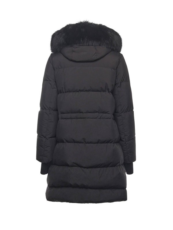 The Best Shops MOORER: ダウン・ハイテクジャケット - ダウンジャケット - 黒