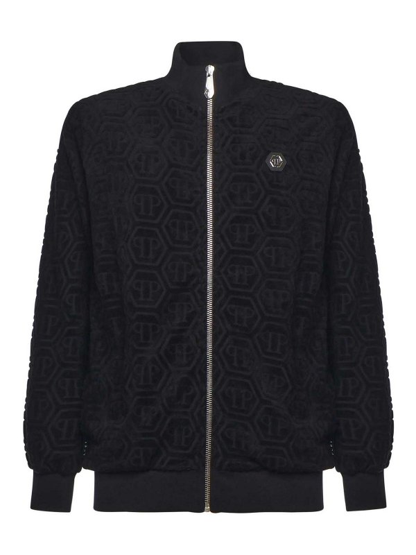 PHILIPP PLEIN: Pantalons de survêtement  - Pantalons De Sport - Noir