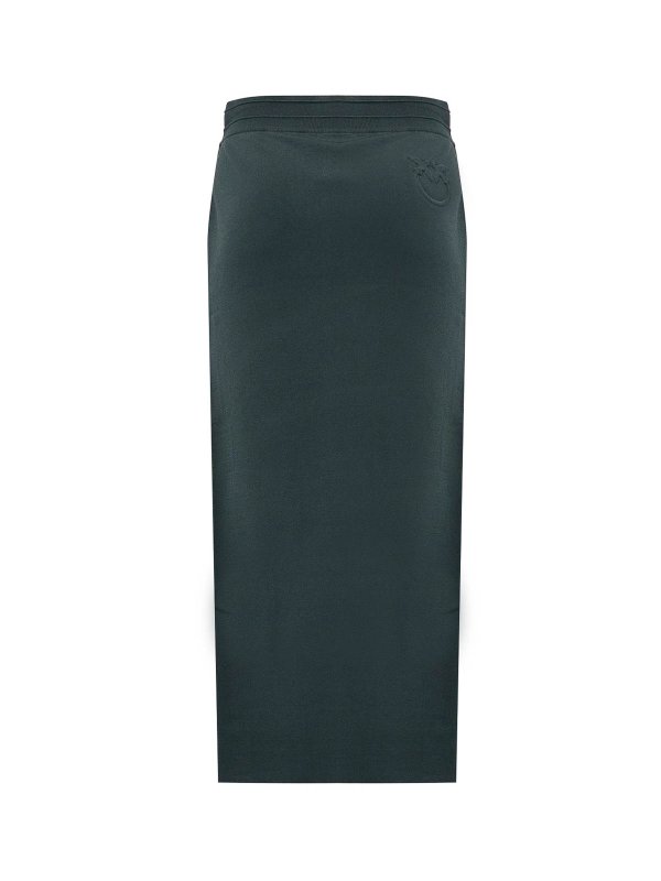 The Best Shops Pinko: Faldas media pierna y semilargas - Falda Semilarga - Verde