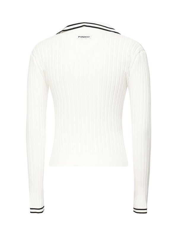 The Best Shops Pinko: shirts - Polo-Style Shirt With Logo