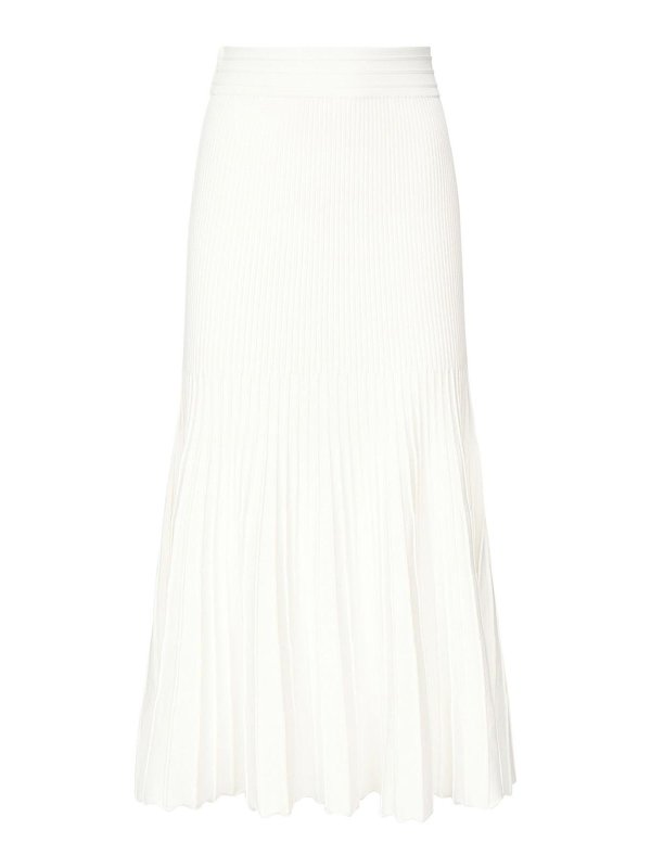 Pinko: Jupes midi et au genou - Jupe Midi - Blanc