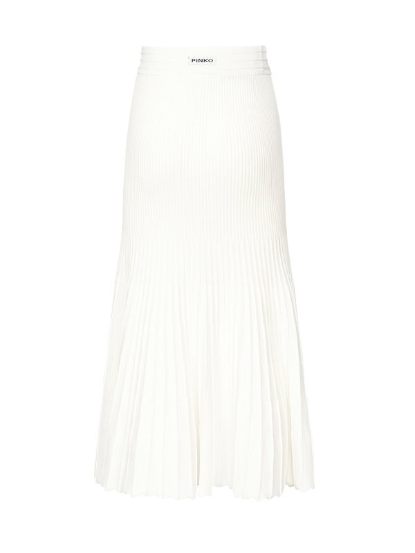 The Best Shops Pinko: Jupes midi et au genou - Jupe Midi - Blanc