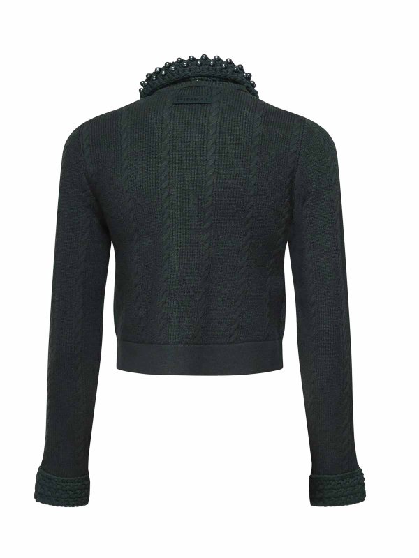 The Best Shops Pinko: casual jackets - Cropped Knit Jacket