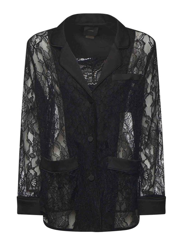 Pinko: Chaquetas casual - Chaqueta Casual - Negro