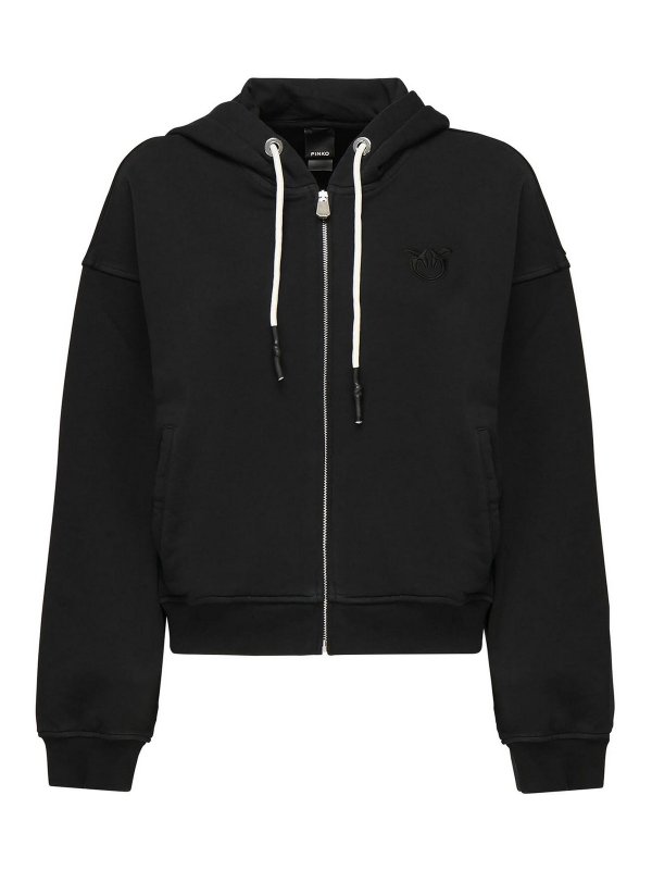 Pinko: Sudaderas y suéteres - Sudadera - Negro