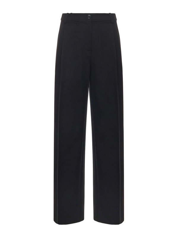 Pinko: casual trousers - Palazzo Pants In Flowing Fabric