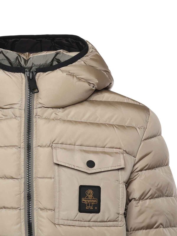 REFRIGIWEAR: Kurze Daunenjacken online - Daunenjacke - Taupe
