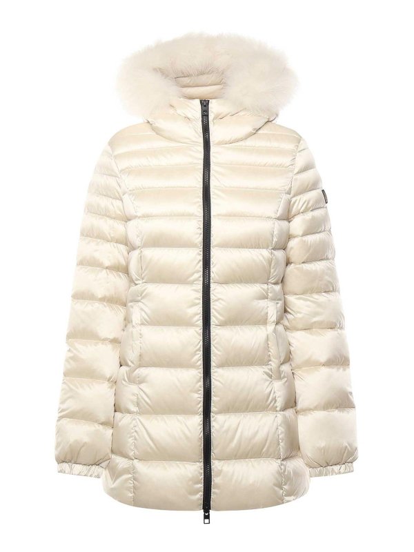 REFRIGIWEAR: Fourrure - Manteau En Fourrure - Blanc