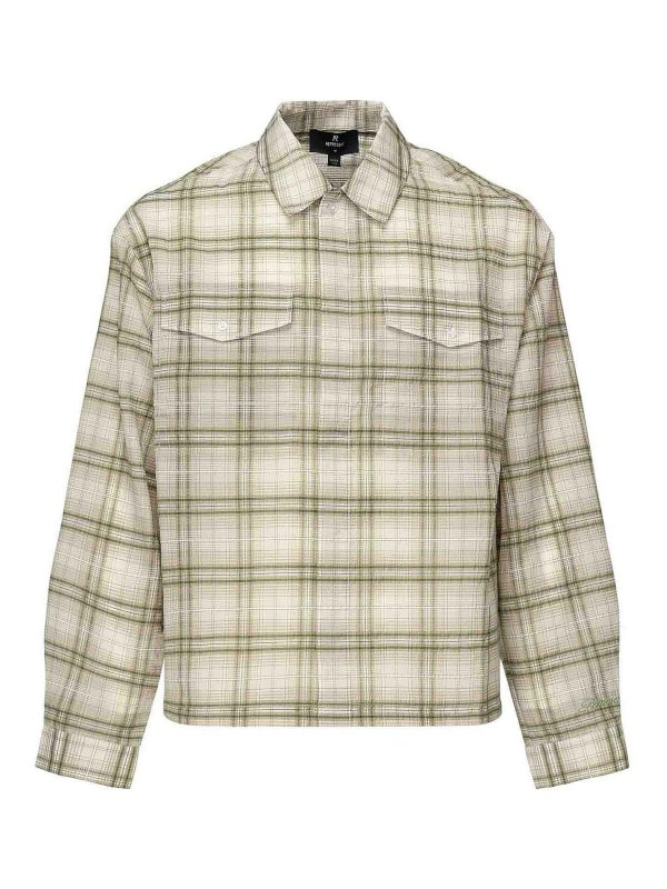 REPRESENT: shirts - Flannel Check Shirt
