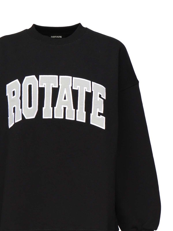 ROTATE Birger Christensen: Sweatshirts & Sweaters online - Sweatshirt With Maxi Logo