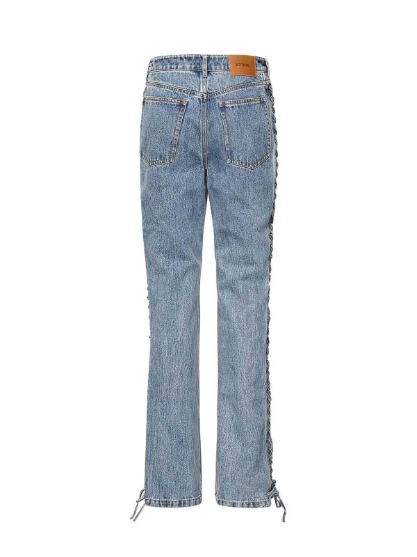 The Best Shops ROTATE Birger Christensen: Straight Leg Jeans - Straight Leg Jeans - Bunt