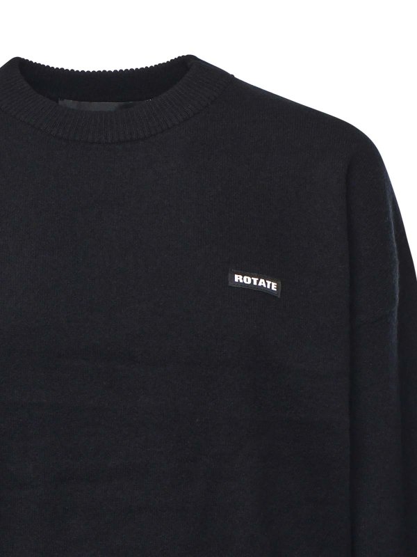 ROTATE Birger Christensen: クルーネック online - クルーネック - 黒