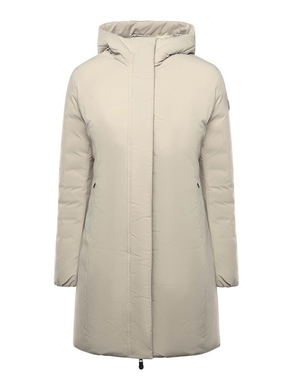 Save The Duck: Manteaux au genou - Manteau Au Genou - Beige