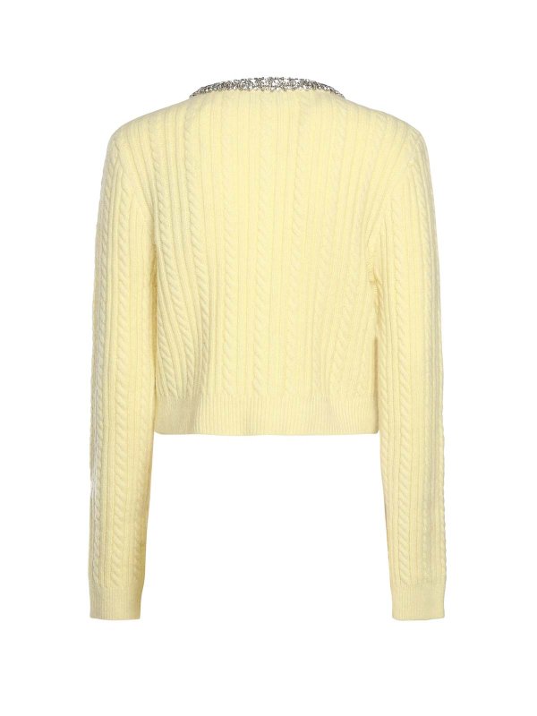 The Best Shops Self Portrait: カーディガン - カーディガン - イエロー