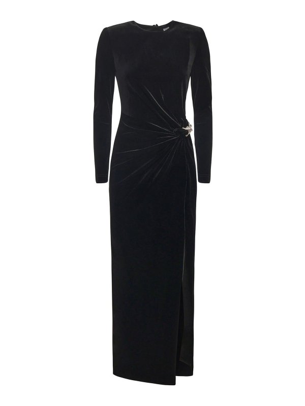 Self Portrait: Vestidos media pierna - Vestido Midi - Negro