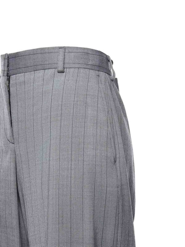 STELLA McCARTNEY: Pantalons élégants online - Pantalon Couturier - Gris