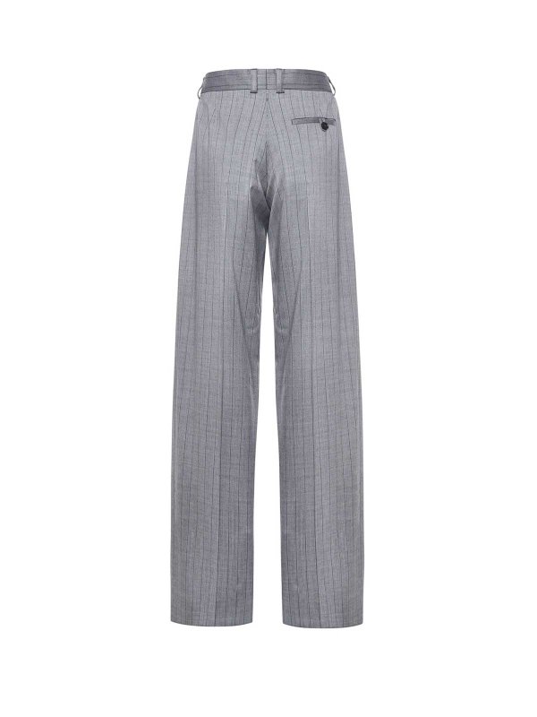 The Best Shops STELLA McCARTNEY: Pantalons élégants - Pantalon Couturier - Gris