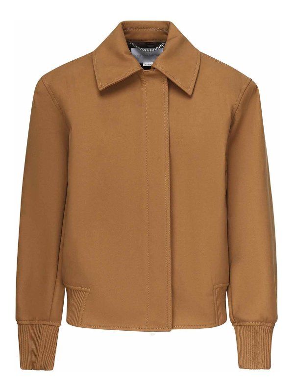 STELLA McCARTNEY: giacche casual - Giacca da campo con cerniera