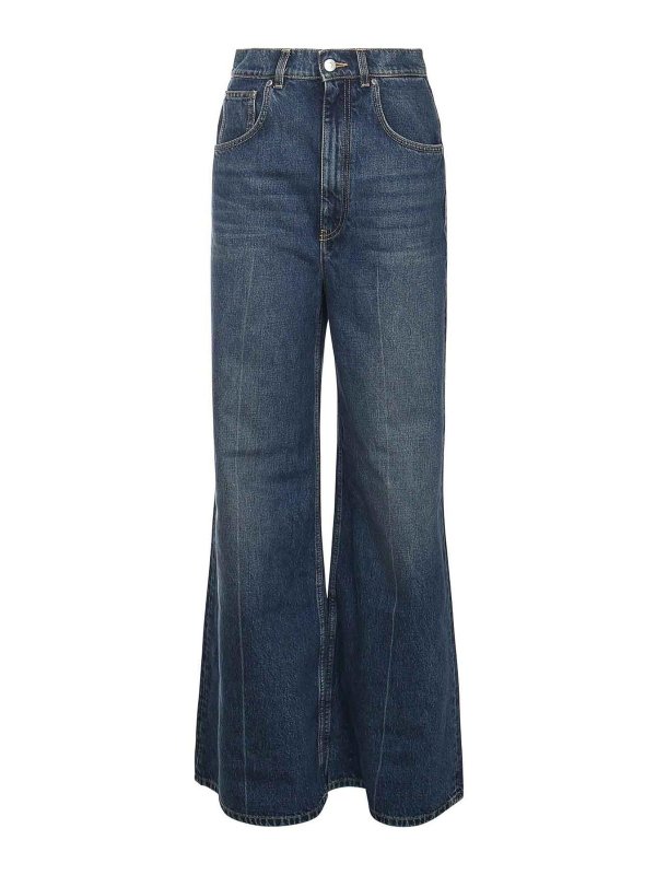 STELLA McCARTNEY: straight leg jeans - Straight-Leg Denim Jeans