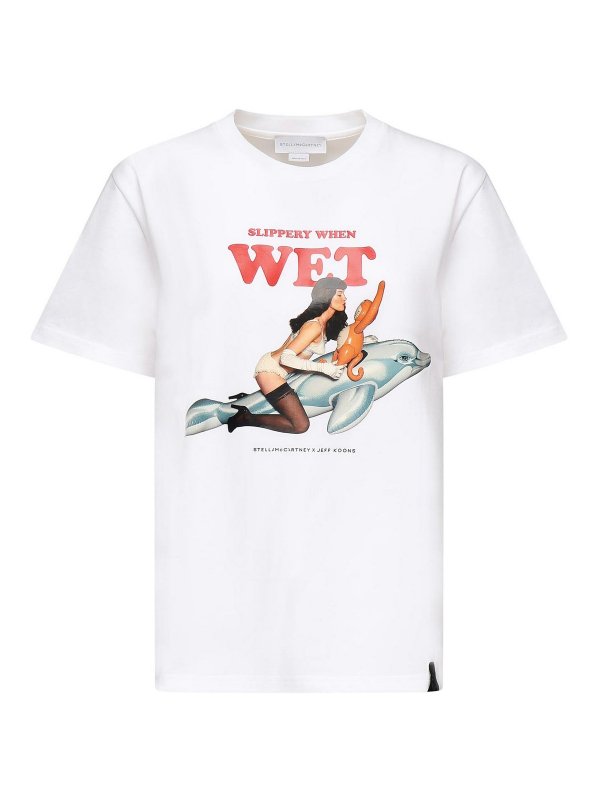 STELLA McCARTNEY: Camisetas - Camiseta - Blanco