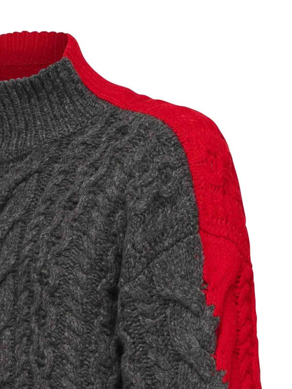 STELLA McCARTNEY: crew necks online - All-Over Woven Sweater
