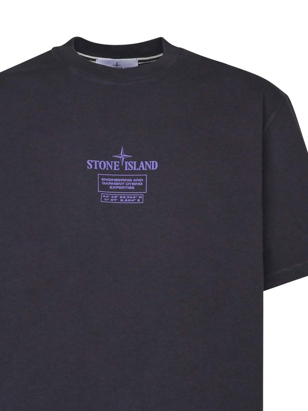 STONE ISLAND: t-shirt online - T-shirt con stampa
