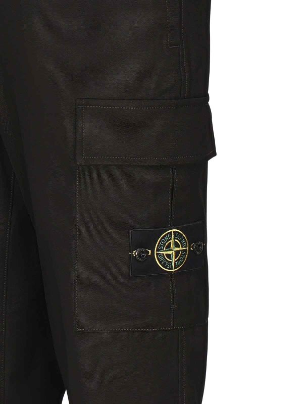 STONE ISLAND: カジュアルトラウザー online - カジュアルパンツ - 黒