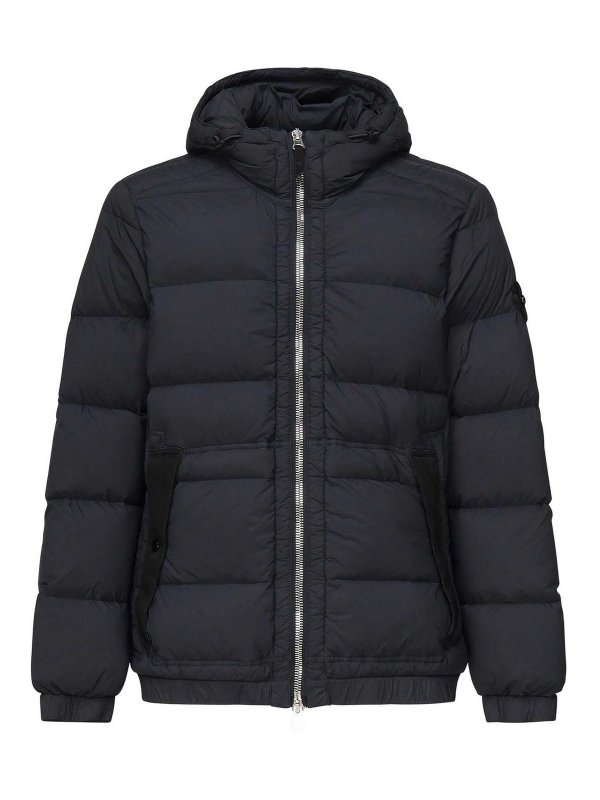 STONE ISLAND: Chaquetas y Chaquetones acolchados - Chaqueta Alcochada - Azul