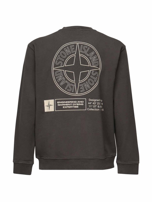 The Best Shops STONE ISLAND: Sudaderas y suéteres - Sudadera - Gris Oscuro