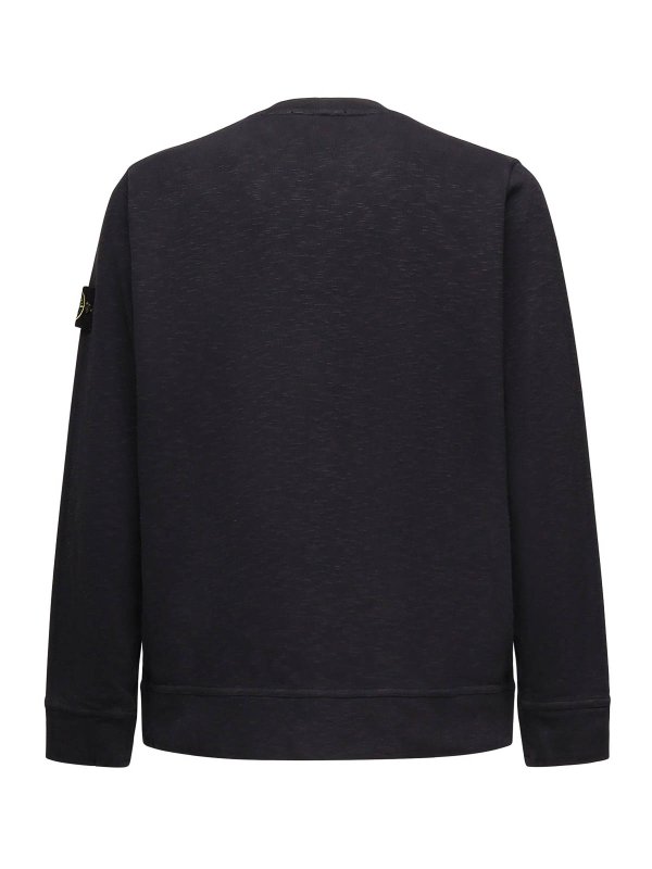 The Best Shops STONE ISLAND: Sweatshirts & Sweaters - Cotton Jersey Logo Sweatshirt
