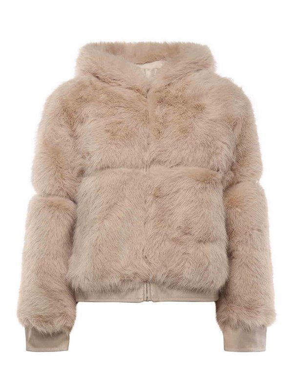 v°73: Pelz und Shearling - Pelz - Beige