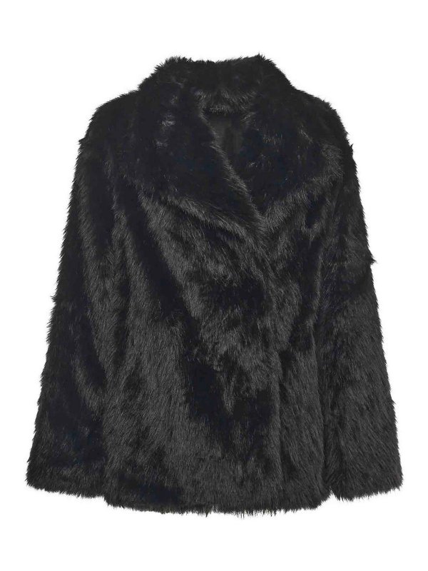 v°73: Pelz und Shearling - Pelz - Schwarz