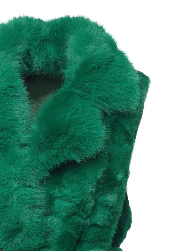 v°73: Fourrure online - Manteau En Fourrure - Vert