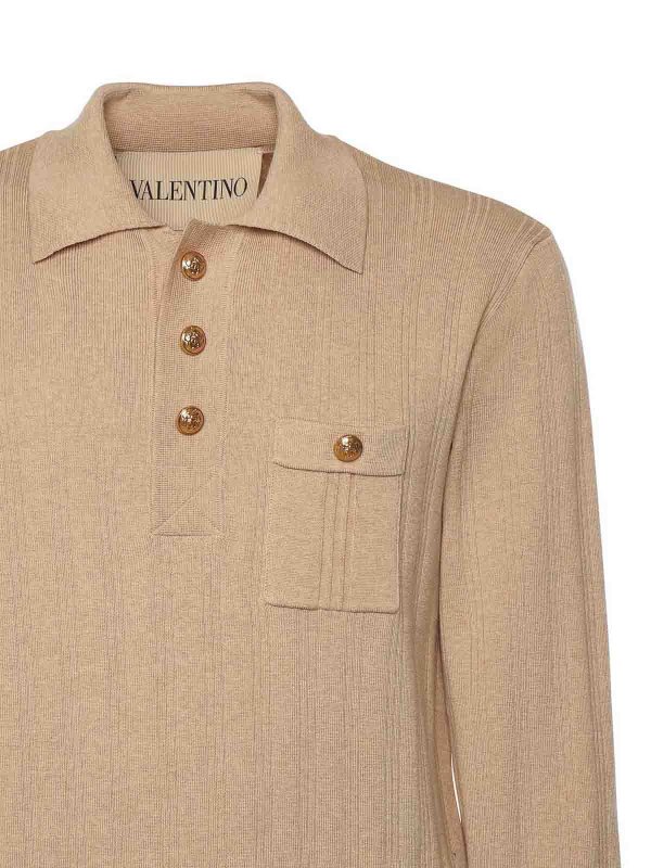 VALENTINO GARAVANI: polo shirts online - Cotton Polo