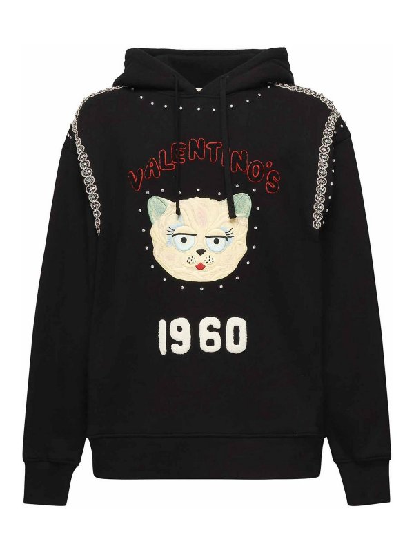 VALENTINO GARAVANI: Sweatshirts & Sweaters - Le Chat De La Maison Hoodie