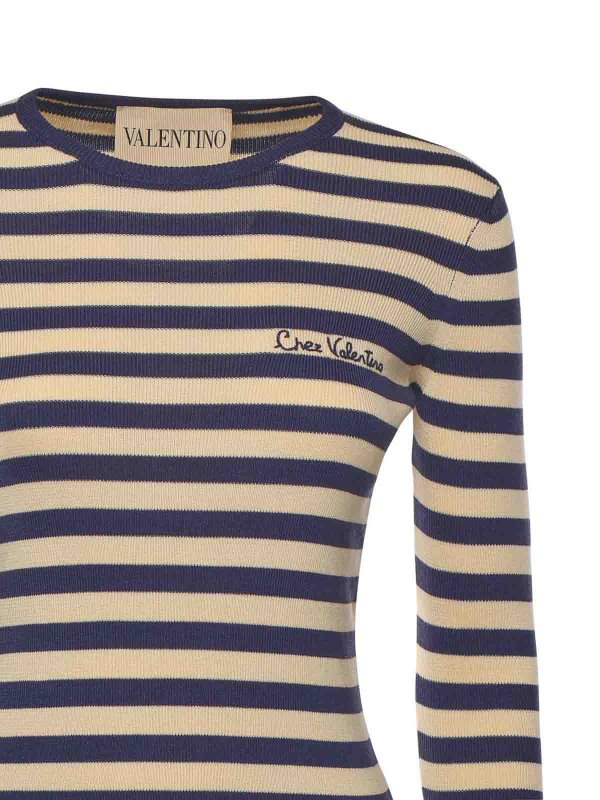 VALENTINO GARAVANI: crew necks online - Cotton Sweater