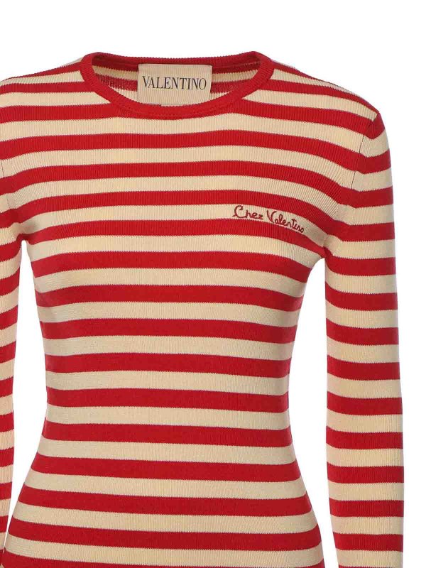 VALENTINO GARAVANI: crew necks online - Cotton Sweater