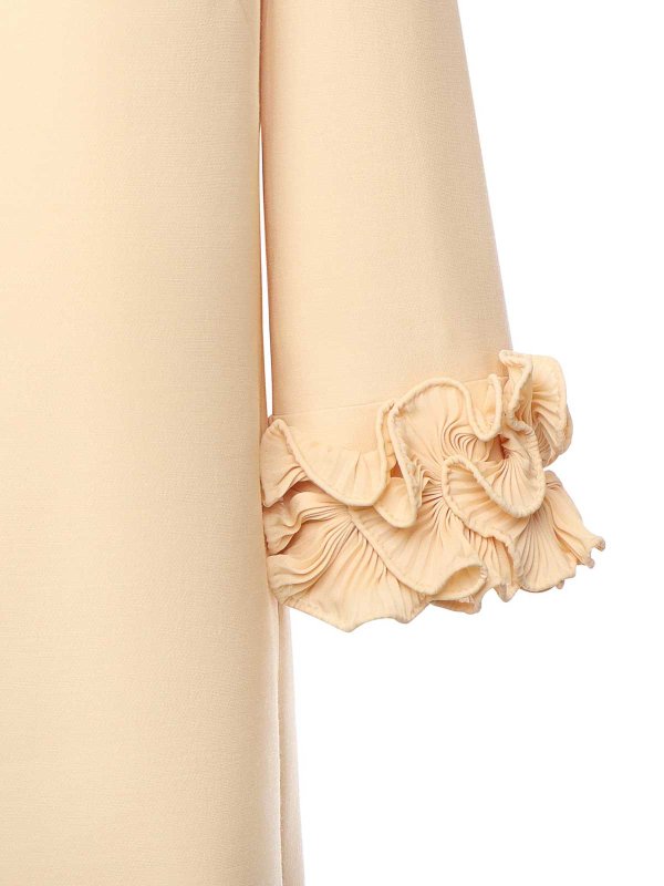 VALENTINO GARAVANI: short dresses online - Short Crepe Couture Dress