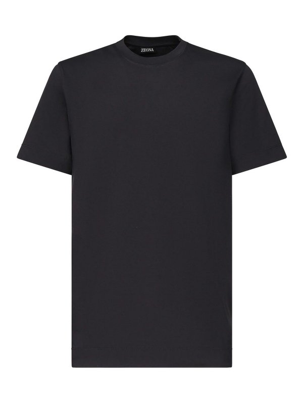 ZEGNA: T-shirts - T-Shirt - Noir