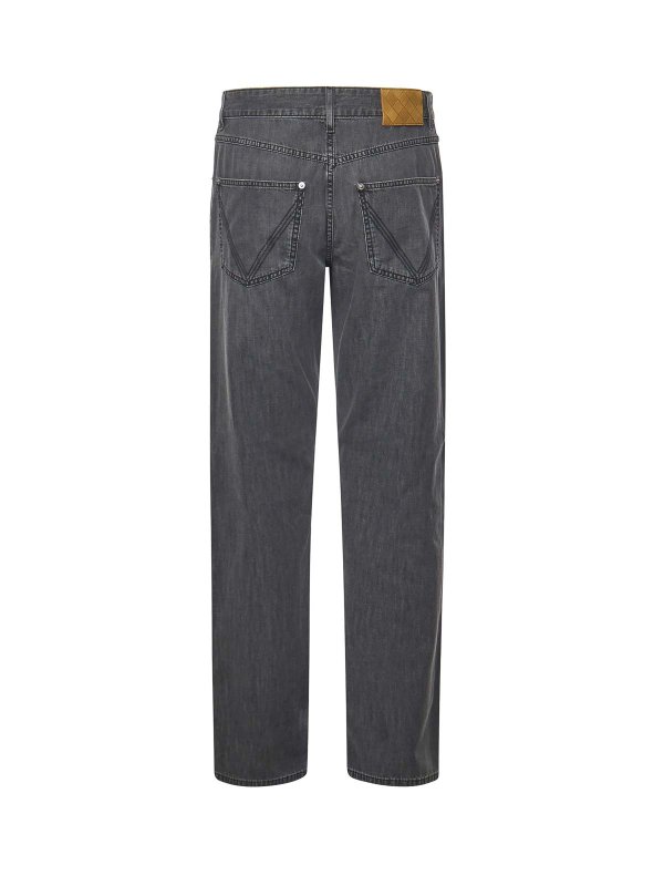 The Best Shops BOTTEGA VENETA: straight leg jeans - Straight-Leg Denim Jeans