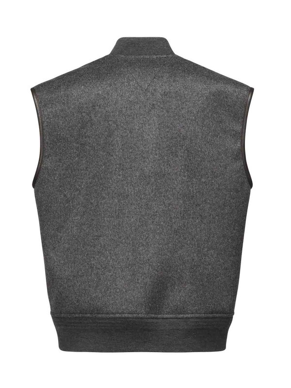 The Best Shops BOTTEGA VENETA: Chalecos - Chaleco - Negro