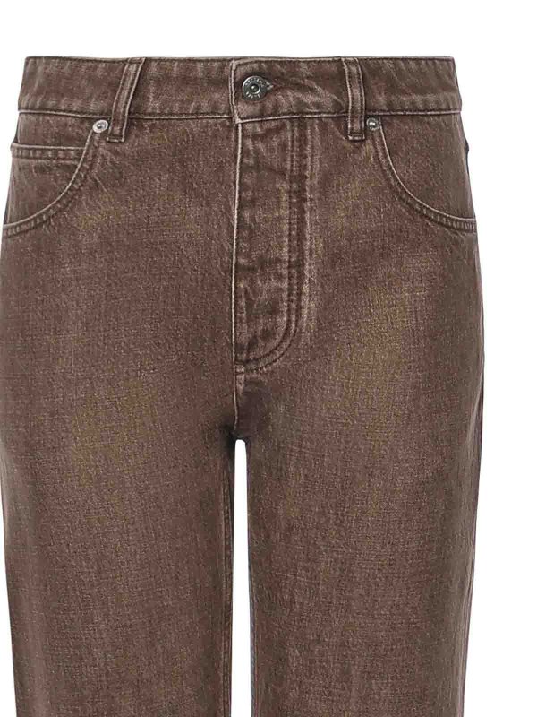 BOTTEGA VENETA: Jeans Rectos online - Vaqueros Rectos - Marrón