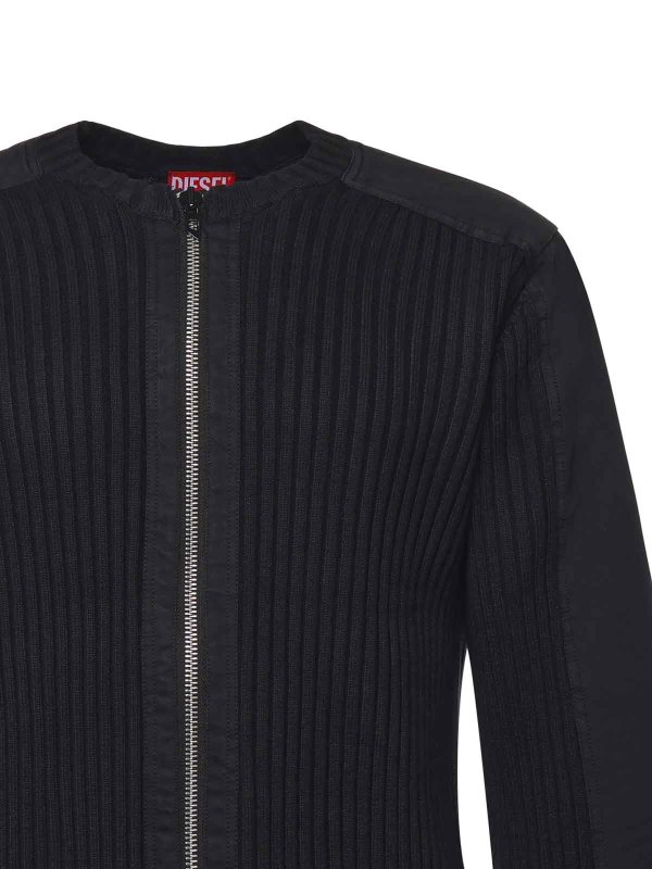 DIESEL: Cárdigans online - Cárdigan - Negro