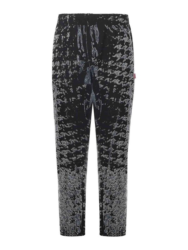 DIESEL: Pantalones casual - Pantalón Casual - Negro