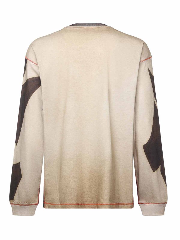 The Best Shops DIESEL: Sweatshirts & Sweaters - Graffiti Print Sweatshirt