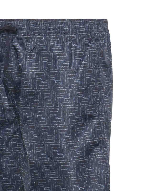 FENDI: Swim shorts & swimming trunks online - Ff Jacquard Swim Trunks