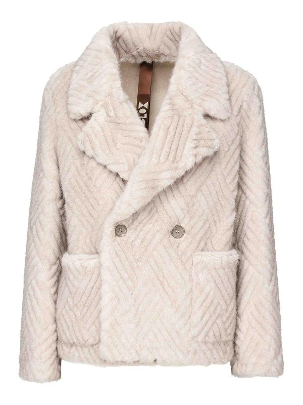 GLOX: Fur & Shearling Coats - Fur Jacket