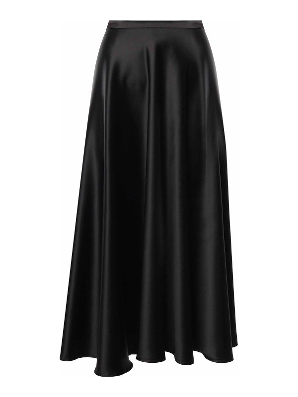 SCARLETT POPPIES: ロングシャツ - ロングスカート - 黒