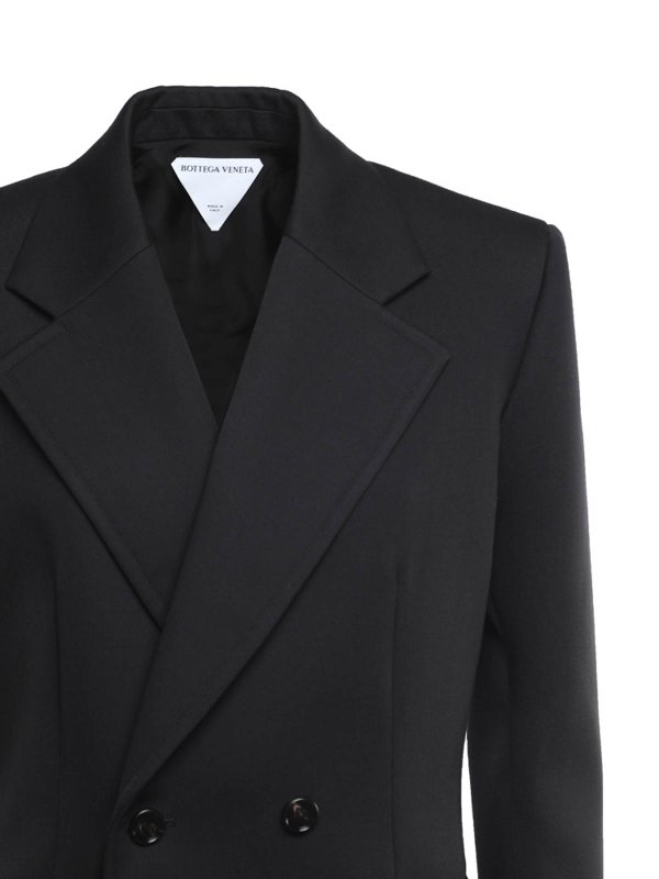 The Best Shops BOTTEGA VENETA: ニーレングスコート - 膝丈コート - 黒