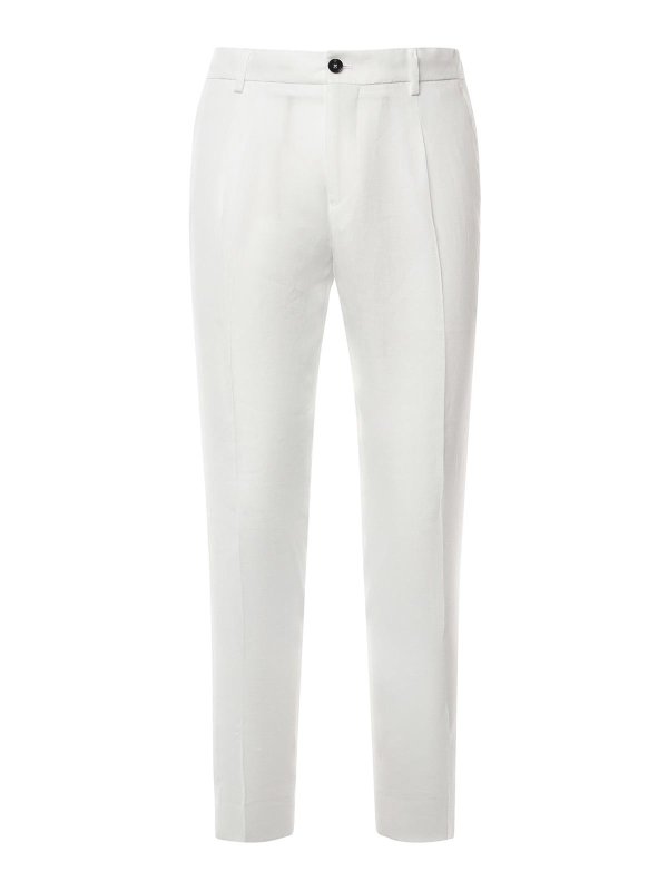 BEABLE: Tailored & Formal trousers - Tailored Linen Trousers